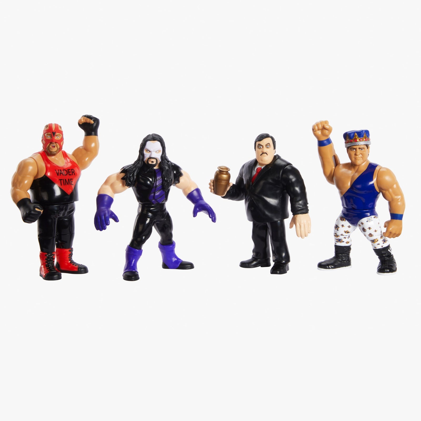 スポーツ WWE MATTEL OFFICIAL RETRO 4-PACK WWE Official Retro 4