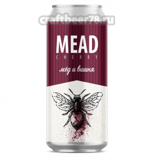 Медовуха Cherry Mead - Степь и Ветер (0,45л). Купить медовуху в