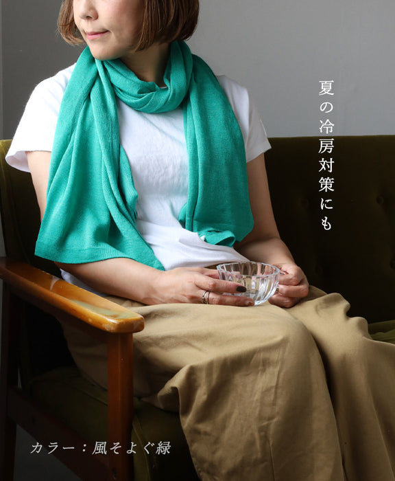 SAIFUKU(サイフク) mino nico ストール ポンチョ 洗える 麻 雪国新潟の