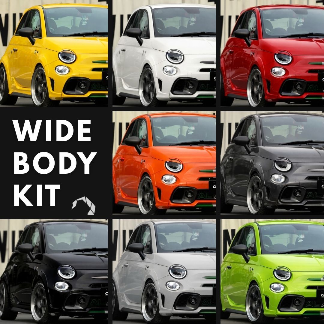 WIDE BODY KIT for ABARTH595/695シリーズ4以降専用品