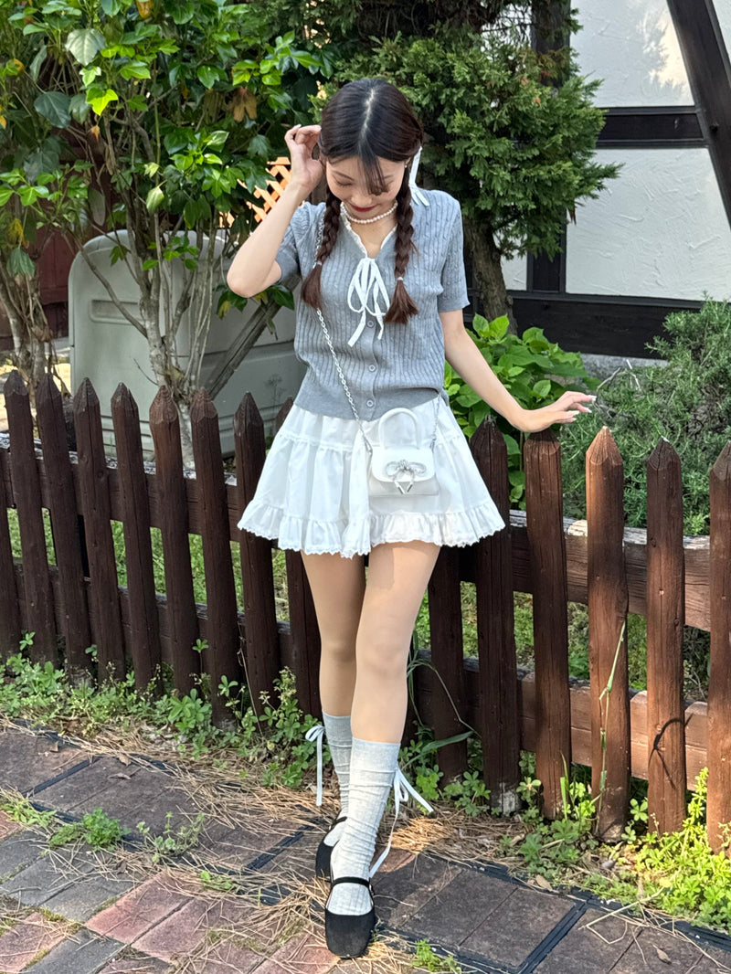 レースフリルミニスカート CPA45013 – CRAMMY