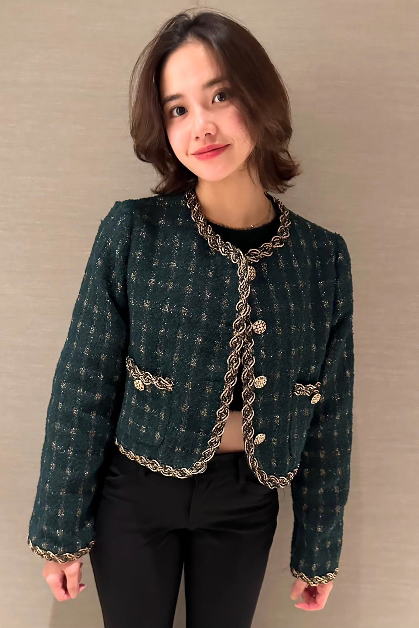 グリーンツイードジャケット DPB47003 – CRAMMY