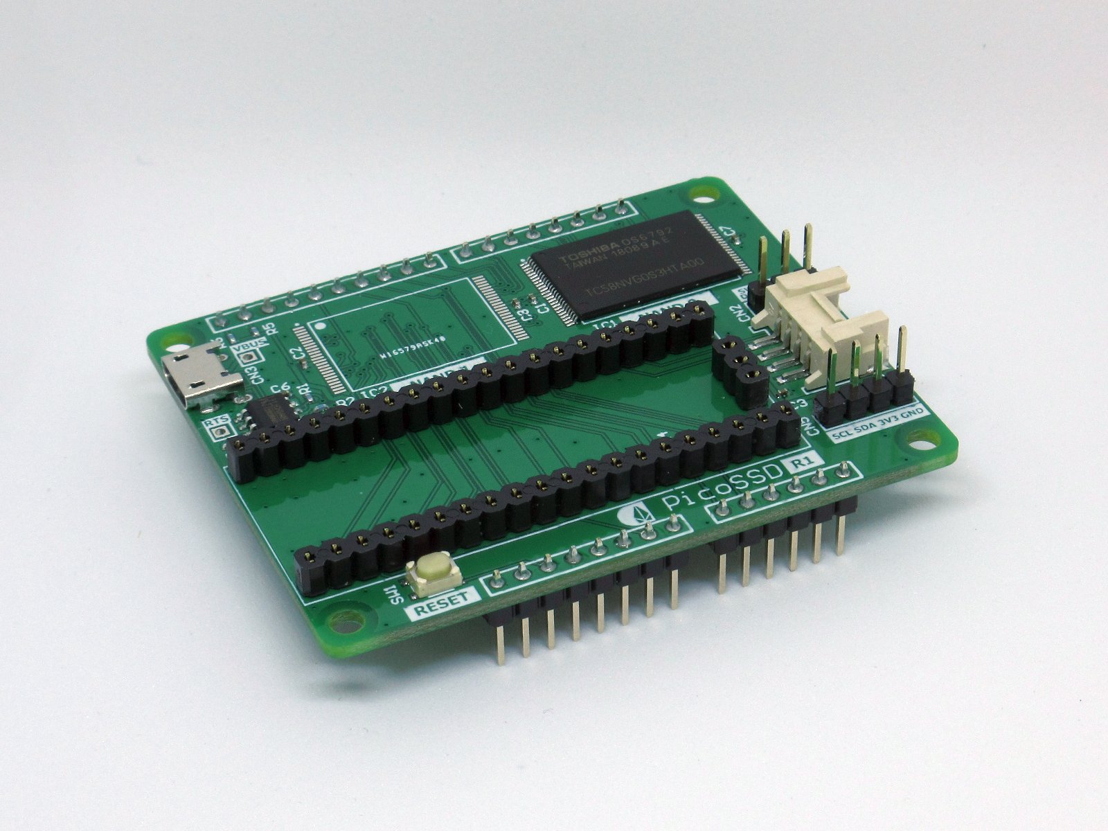 VOL-22]PicoSSD Raspberry Pi Pico対応SSD学習ボード | 製品情報