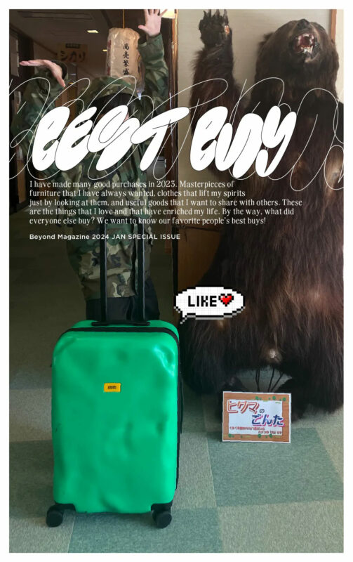 Beyond magazineに掲載されました – CRASH BAGGAGE（クラッシュ