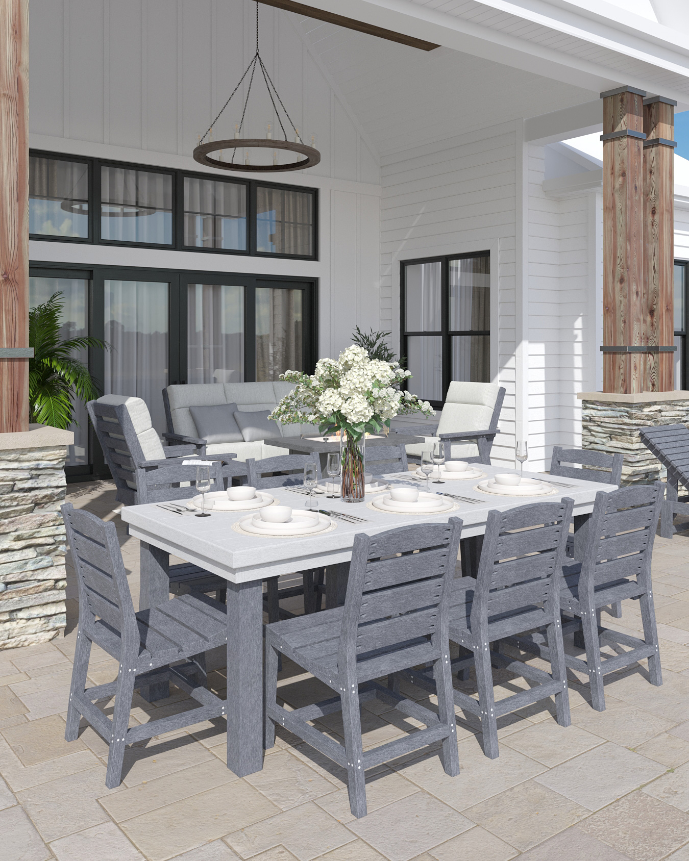 6' Harvest Bench - C.R. Plastics