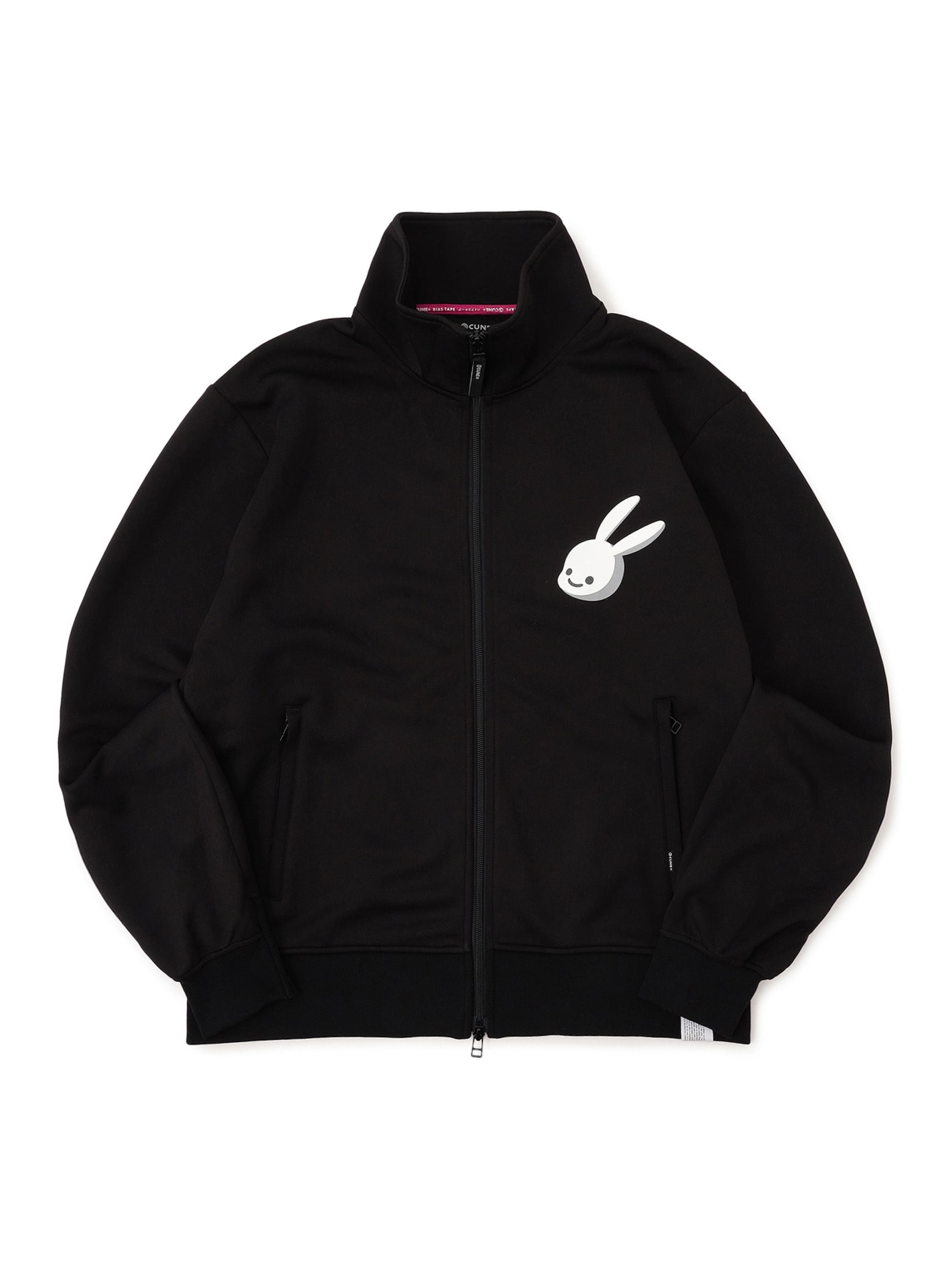 スタンドジップジャージ 灰皿とウサギ｜ウサギがいる｜CUNE ONLINE STORE