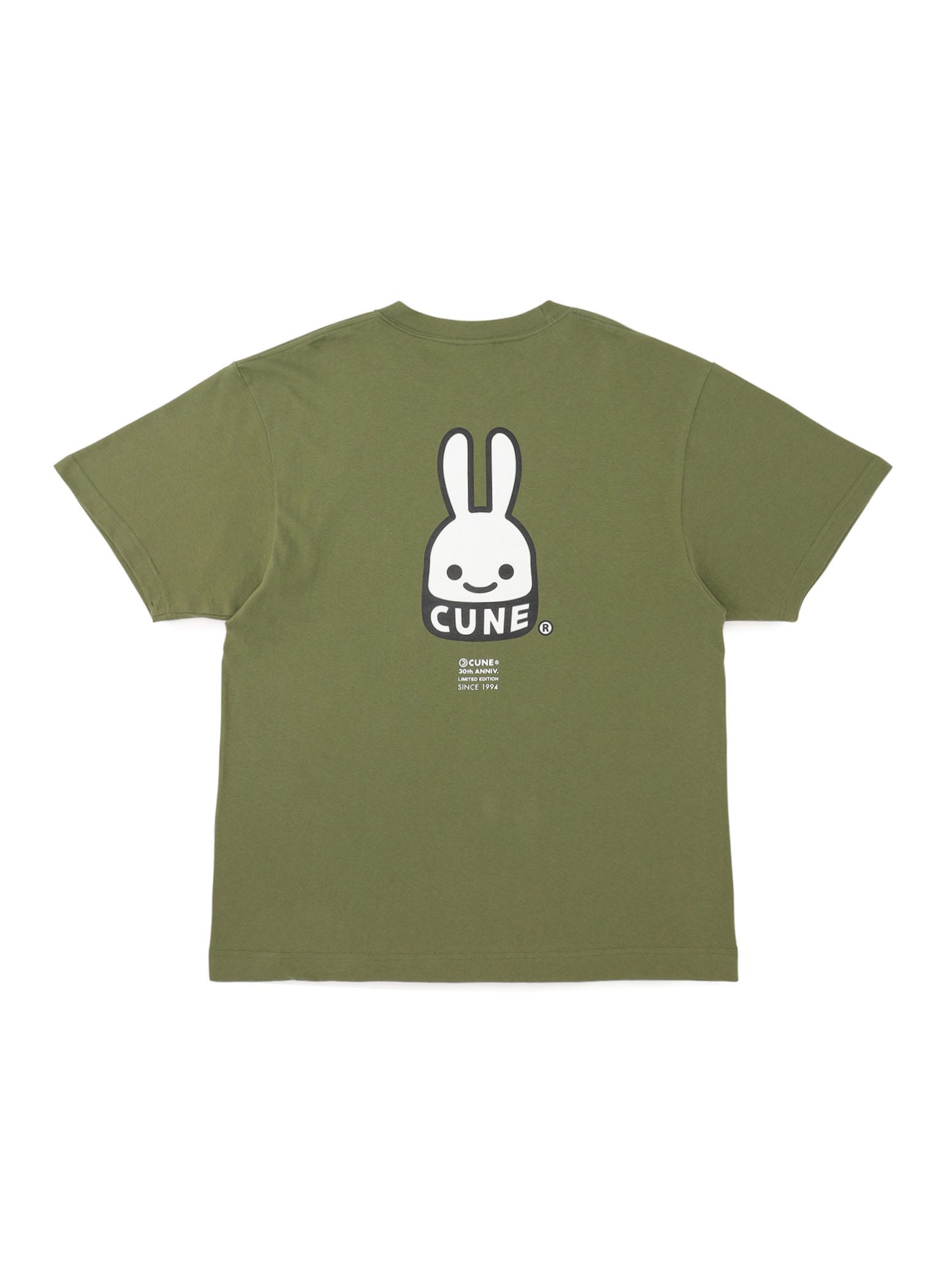 30th ANNIV T-SHIRTS リラックマとCUNEウサギ｜ウサギがいる｜CUNE