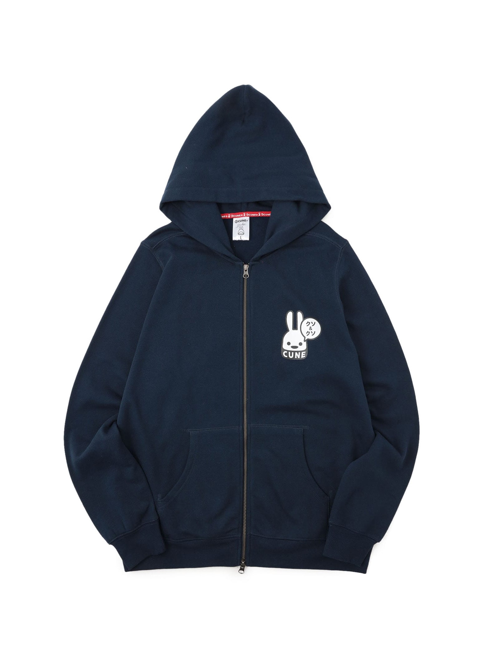 CUNE ZIP PARKA クソ&クソ｜ウサギがいる｜CUNE ONLINE STORE
