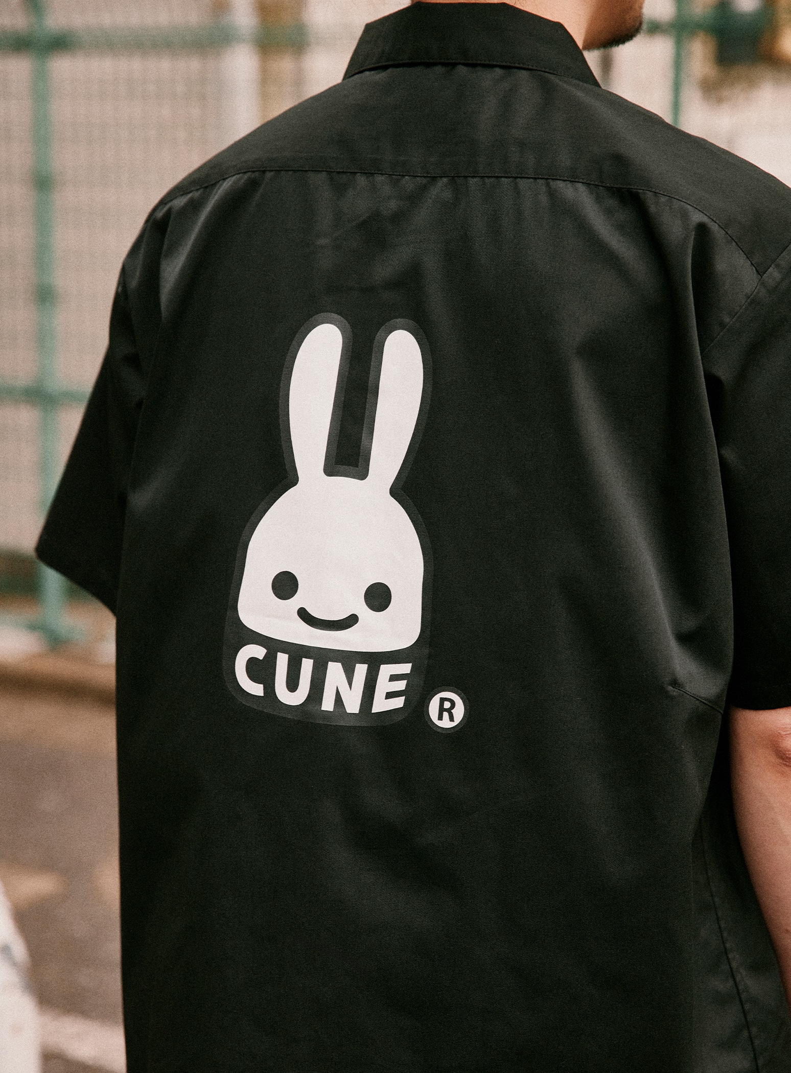 半袖ワークシャツ CUNEウサギ｜ウサギがいる｜CUNE ONLINE STORE