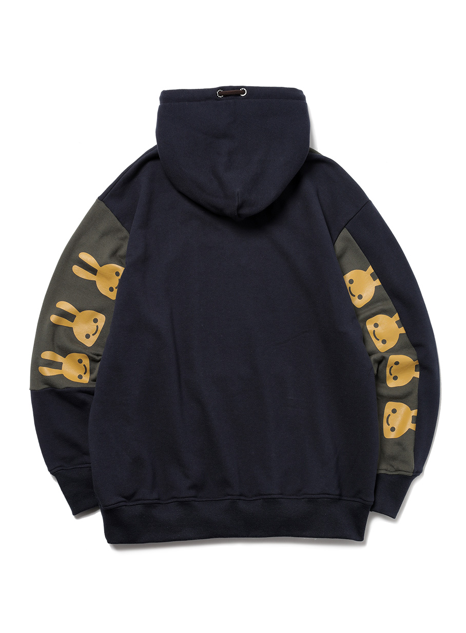 ばらばらパーカー｜ウサギがいる｜CUNE ONLINE STORE