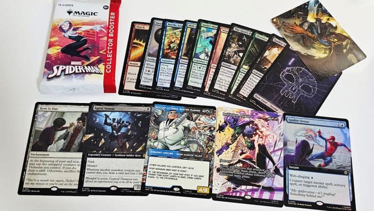 MTG】スパイダーマンのGIFT Bundleが発売！開封して内容を確認してみた