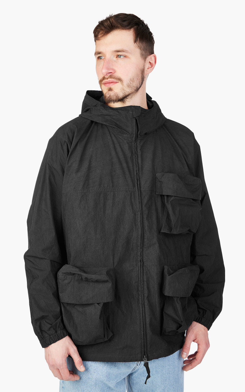 Snow Peak Indigo C/N Parka Black