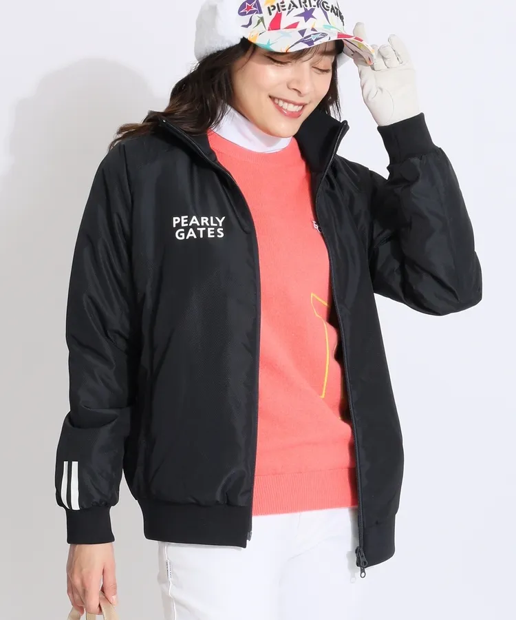 美品♡パーリーゲイツ♡ジップジャケット♡アウター♡ブルゾン♡ピンク