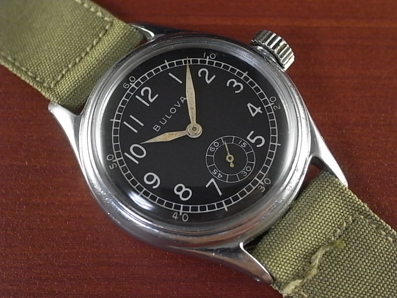 ブローバ ミリタリー 米陸軍 スモールセコンド 第二次世界大戦 1940