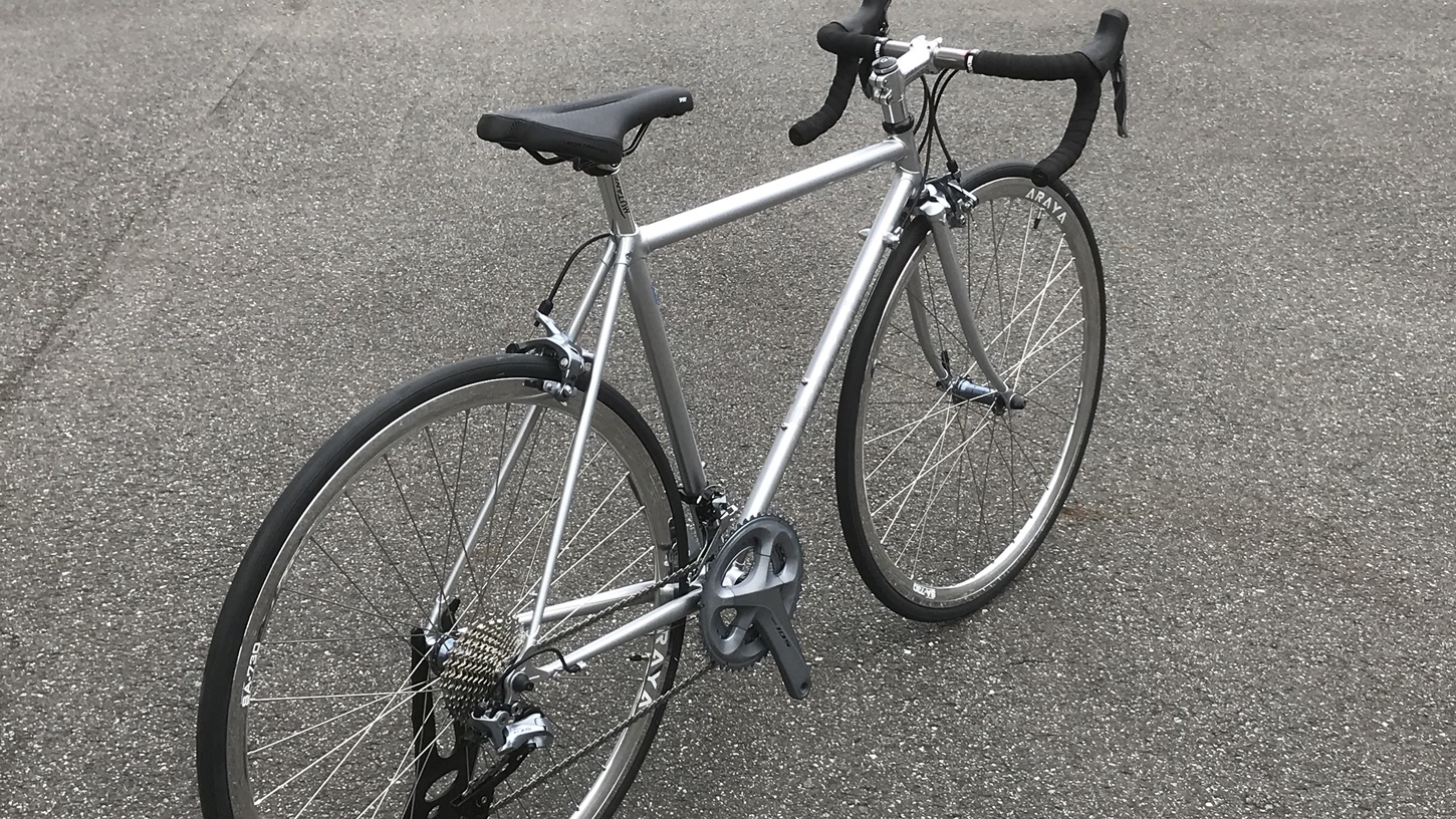 Panasonic 自作ロードバイク 49cm Lite Pro 47T 105 パナソニック