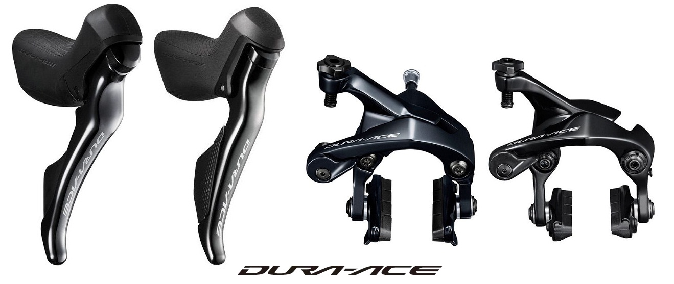 SHIMANO R8000 リムブレーキ 前後セット（ブレーキシューなし）