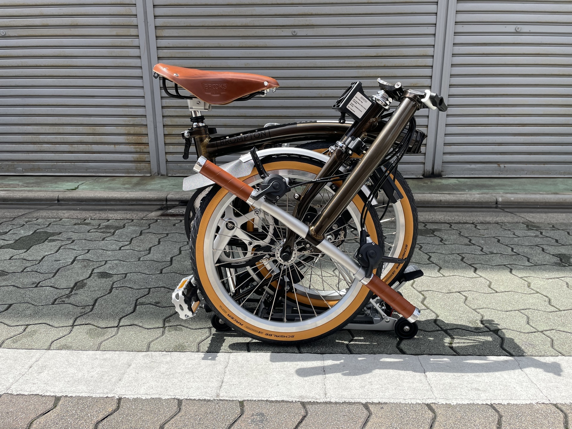 BROOKS B72 ブルックス サドル ブラウン BROMPTON Brooks B72 Bicycle