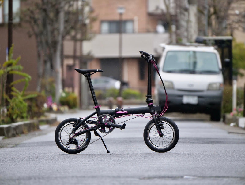DAHON K3 x カスタム】アルマイトパーツで唯一無二の車両が完成！