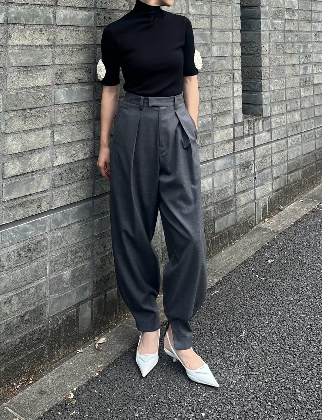 オーバータックパンツ rome｜Cygne(シーニュ) 公式サイト