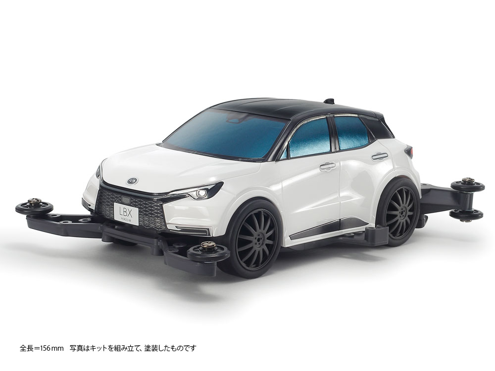 1/32 ミニ四駆 LEXUS LBX MORIZO RR ホワイトスペシャル（MAシャーシ