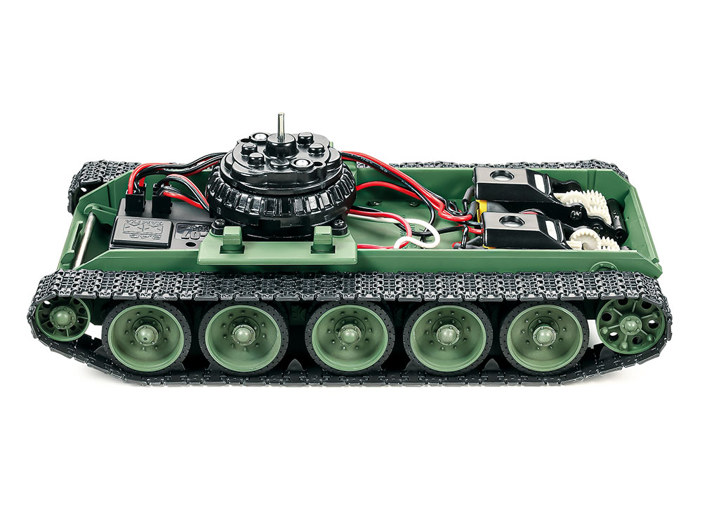 タミヤ 1/35RCタンク ソビエト中戦車 T-34-85 (専用プロポ付き) | タミヤ