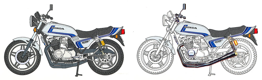 タミヤ 1/12 オートバイシリーズ Honda CB750F・カスタムチューン | タミヤ