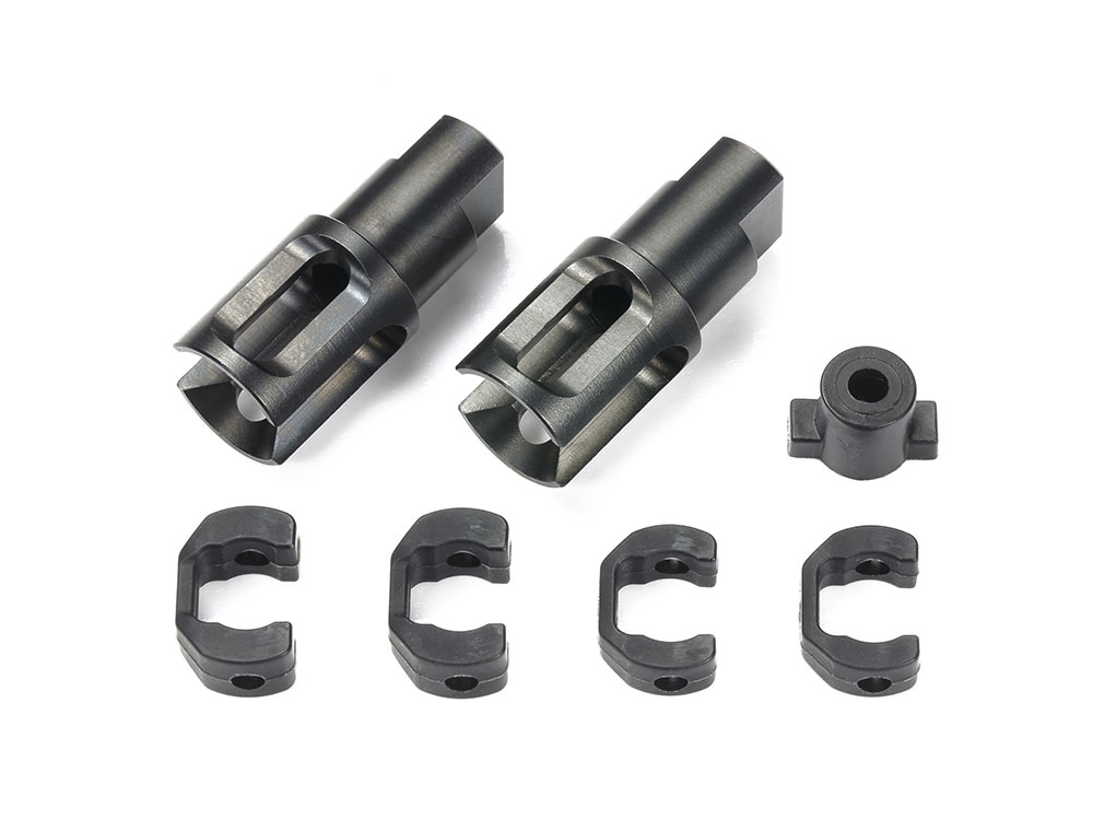 TRF420 STEEL FRONT DIRECT CUPS (2PCS.) | TAMIYA