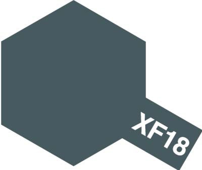 タミヤカラー エナメル XF-18 ミディアムブルー | タミヤ