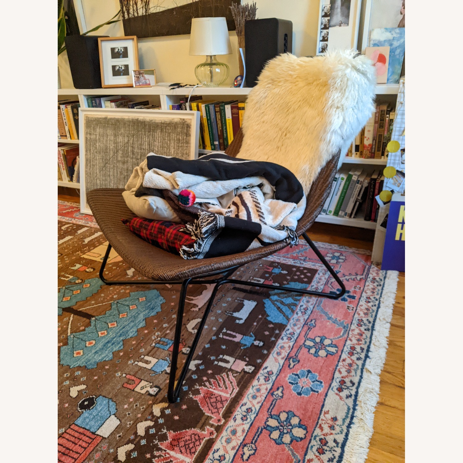 IKEA RDVIKEN Rattan Armchair - AptDeco