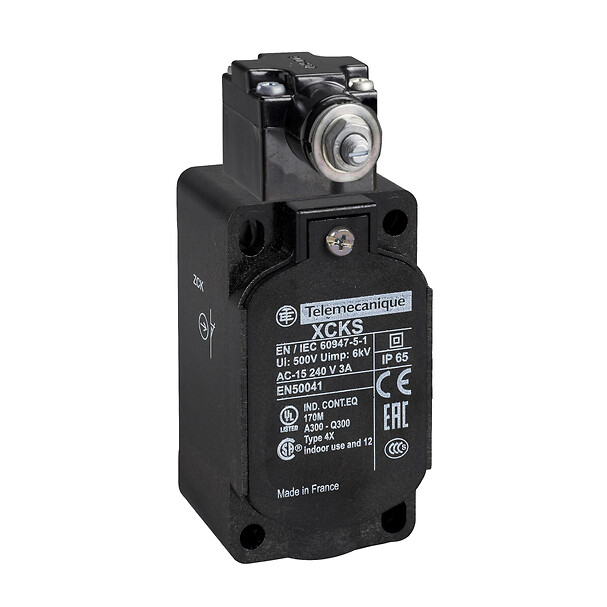 ZCKS404 - Limit switch body with spring return rotary head, Limit