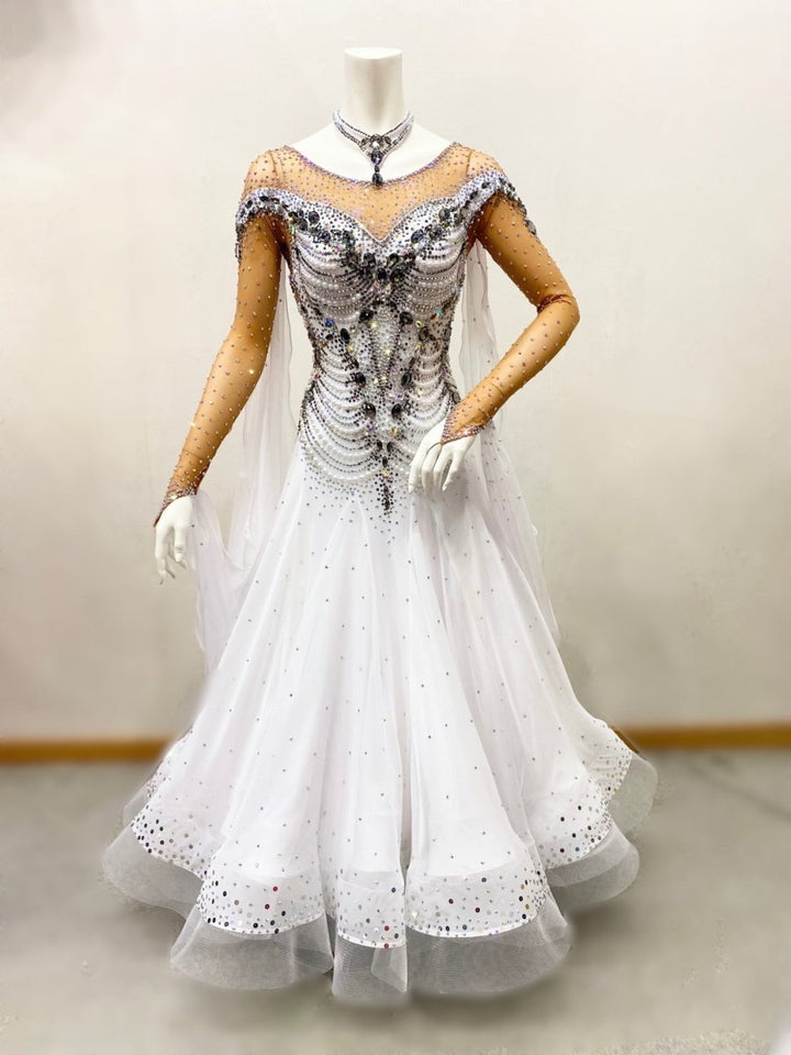 社交ダンスチャコット 社交ダンス スタンダードドレス チャコット凛舞