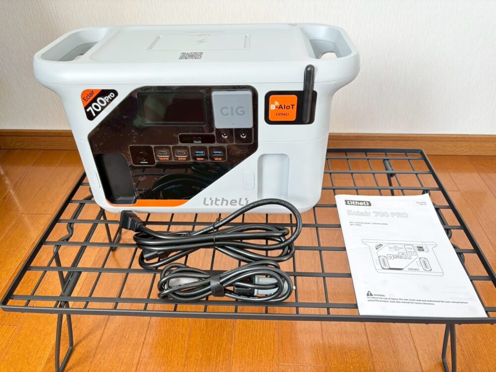 Litheli 700pro ポータブル電源576Wh/800W開封済み未使用 Litheli