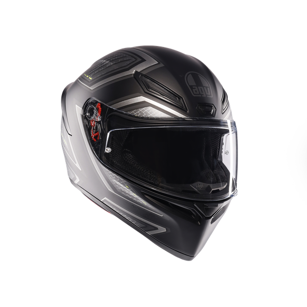 K1 S JIST Asian Fit - SLING MATT BLACK/GREY | AGV ヘルメット