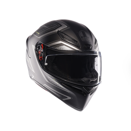 K1 S JIST Asian Fit - SLING MATT BLACK/GREY | AGV ヘルメット