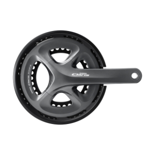 SHIMANO CLARIS クランクセット（チェーンガード付き）2x8スピード