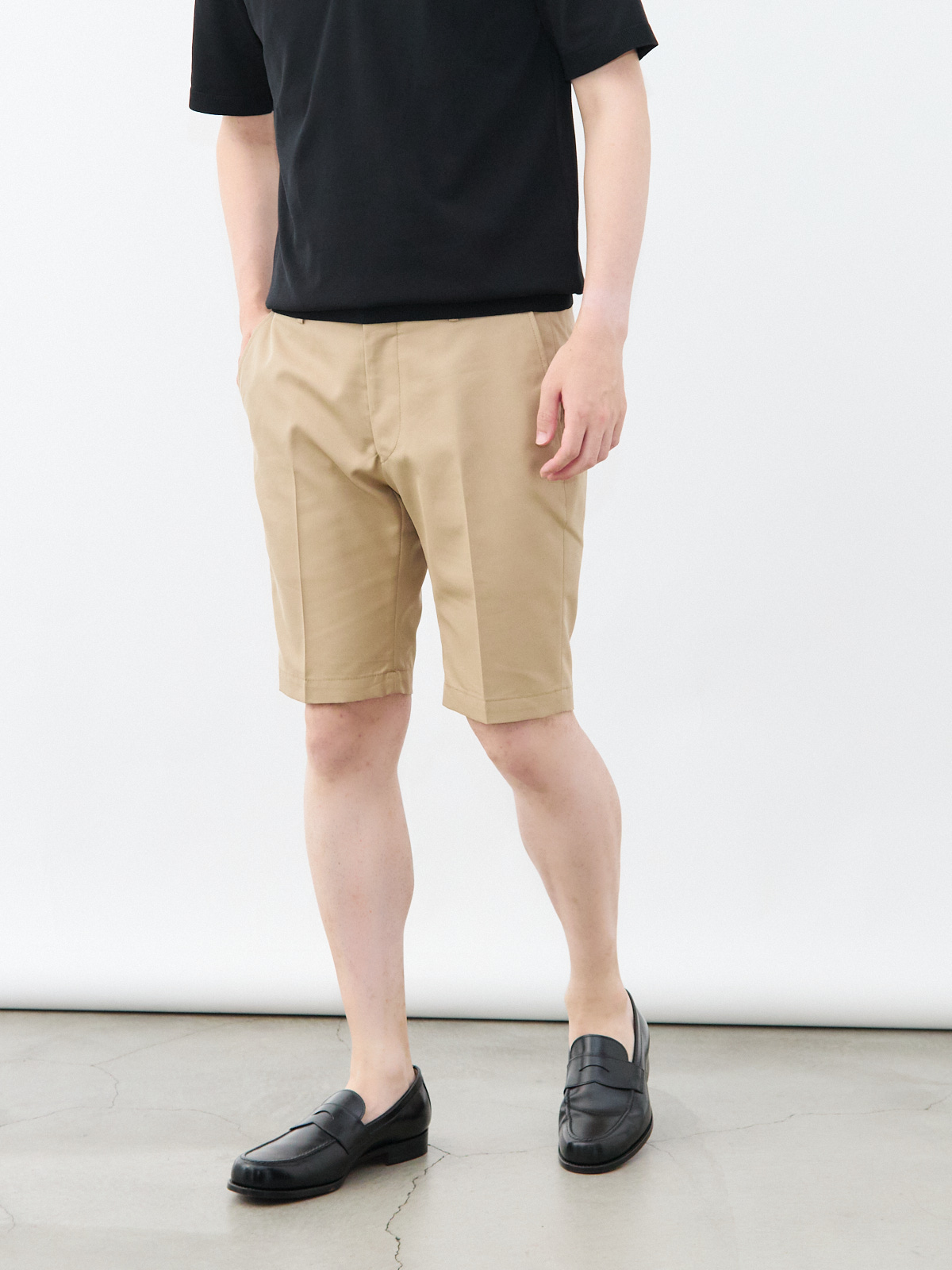 スラックスラット DRESS LIKE ハーフパンツ/ベージュ | Factelier