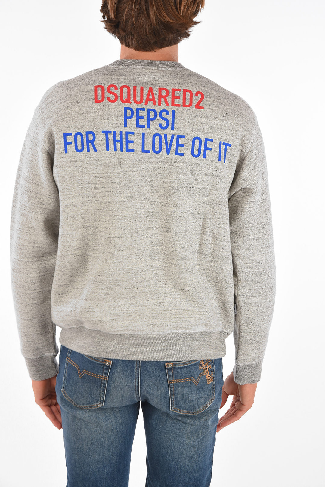 Dsquared2 Printed Crew-Neck PEPSI Sweatshirt men - Glamood Outlet