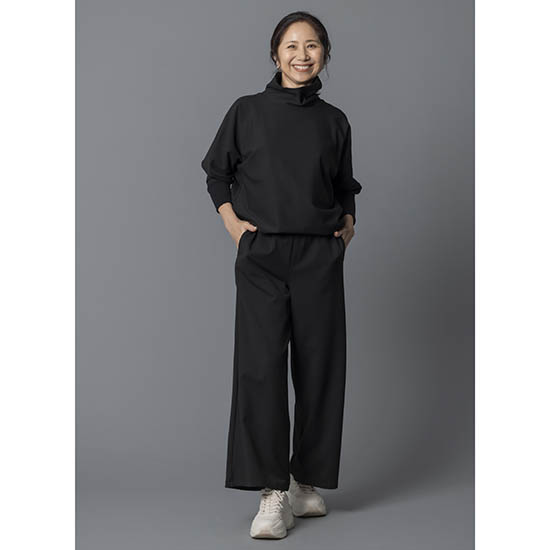 優待価格[IKITSUKE]ギャザーワイドパンツ | KOBUNSHA SELECT SHOP