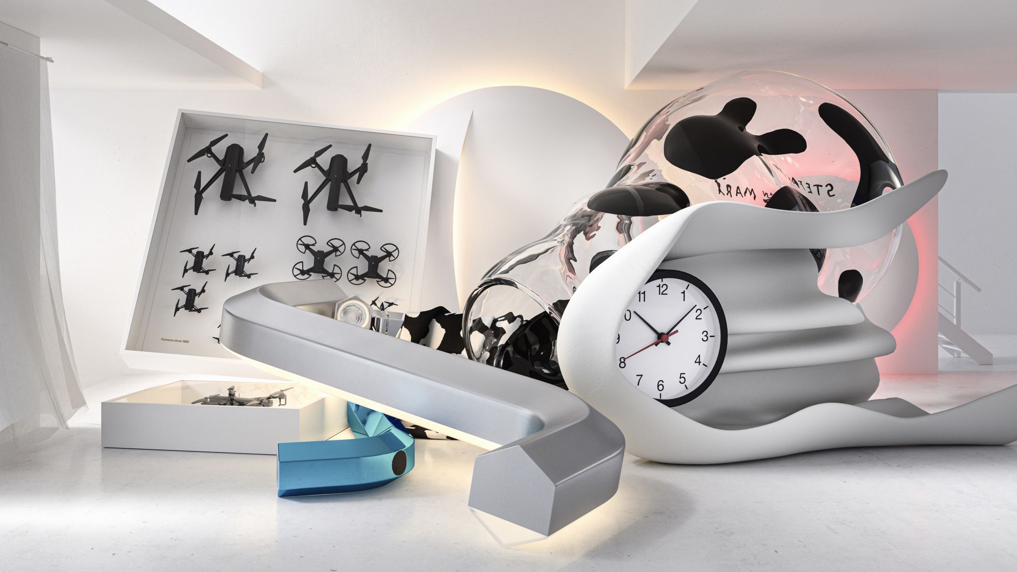 Daniel Arsham's watch in collaboration with IKEA - nss magazine