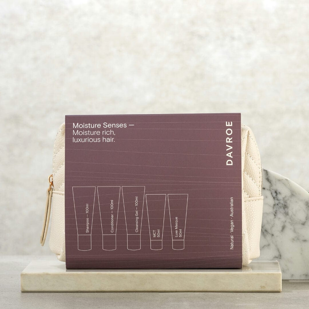 DAVROE Moisture Senses Travel Pack – Davroe Hair Wellness USA Store