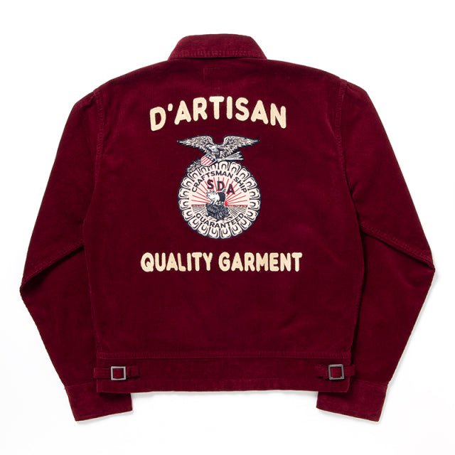 刺繍コーデュロイジャケット【4526】 – STUDIO D'ARTISAN ONLINE STORE