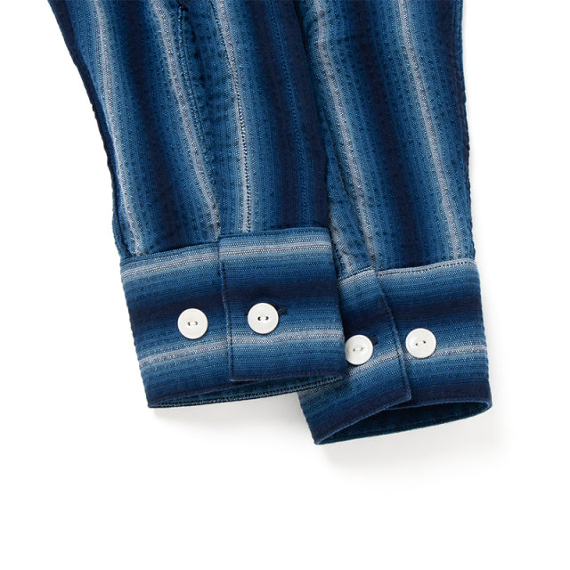 阿波しじら織り長袖シャツ【5706A】 – STUDIO D'ARTISAN ONLINE STORE