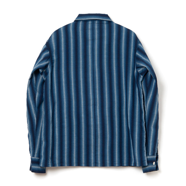 阿波しじら織り長袖シャツ【5706A】 – STUDIO D'ARTISAN ONLINE STORE