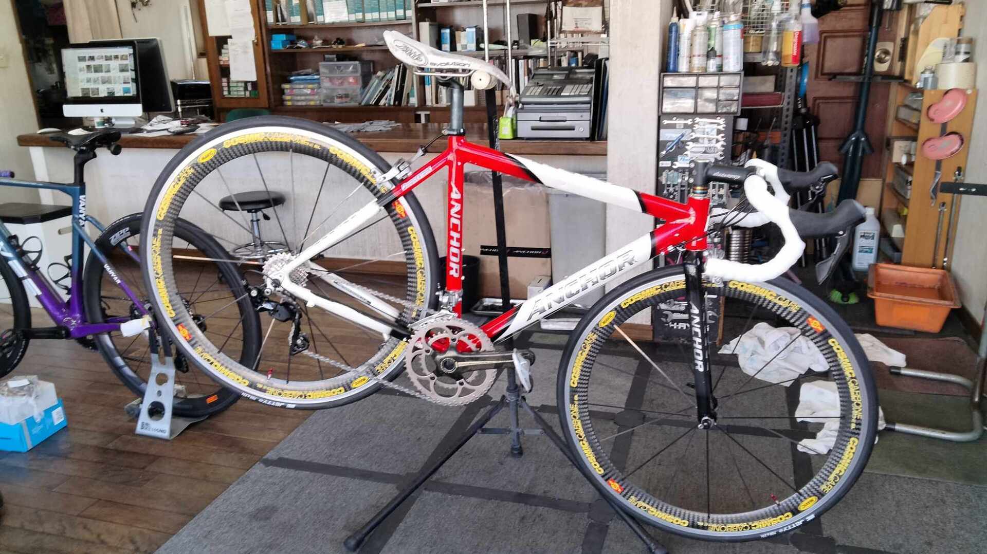 古めのロードバイクを11スピード化する。: DayDownBicycles -長野市 川