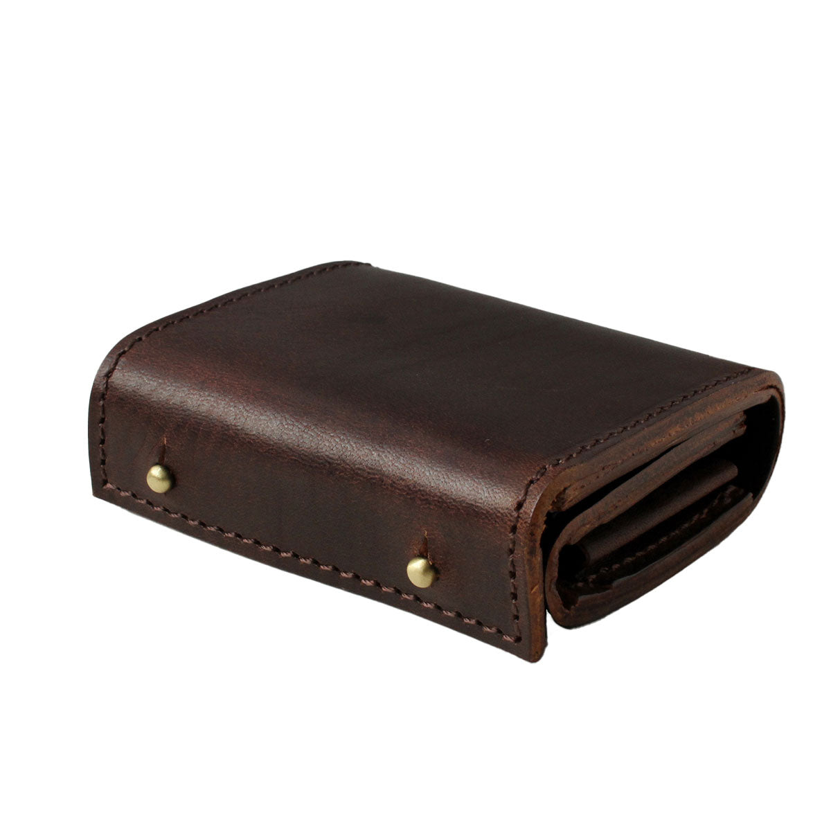 小さい財布 本革 BOX型 コンパクト ウォレット ブック型 2つ折り 財布