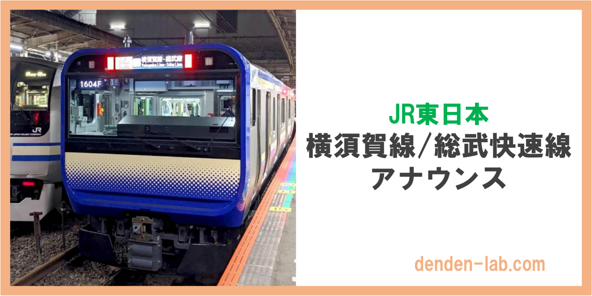 横須賀線・総武(快速)線 停車駅のご案内 JR東日本 車内掲示物 当時物