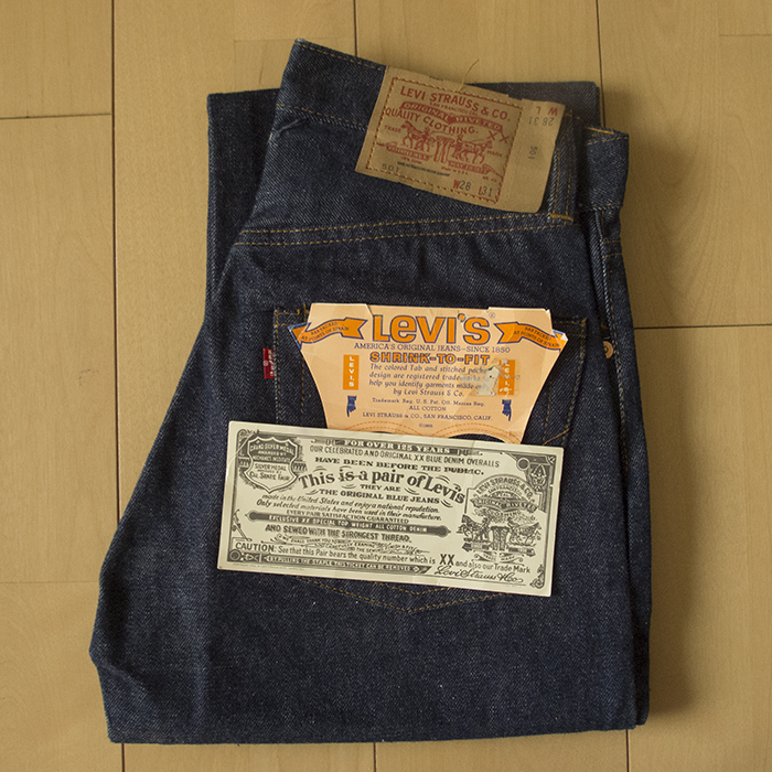70sリーバイス501 66前期 Levi’s 赤耳 smalle アメリカ製 70's Levi's リーバイス 501 66前期 デニム スモールe バックポケット
