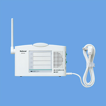 ECE1601P | ワイヤレス機器 | 小電力型ワイヤレスコール 卓上受信器