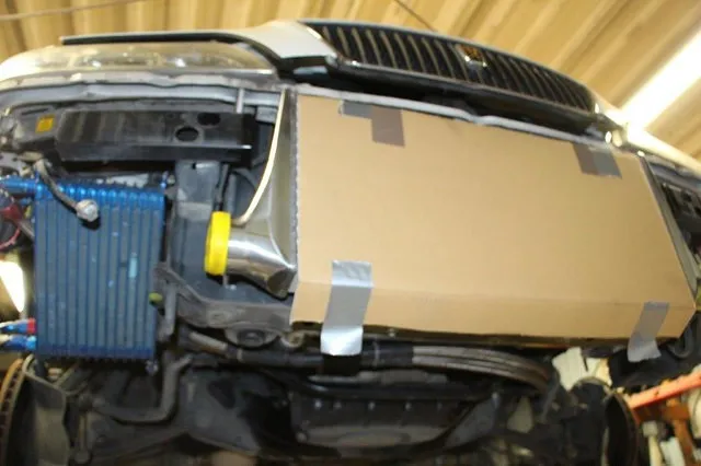 JZX100 クレスタ前置インタークーラー取付作業 相模原市南区 CAR工房