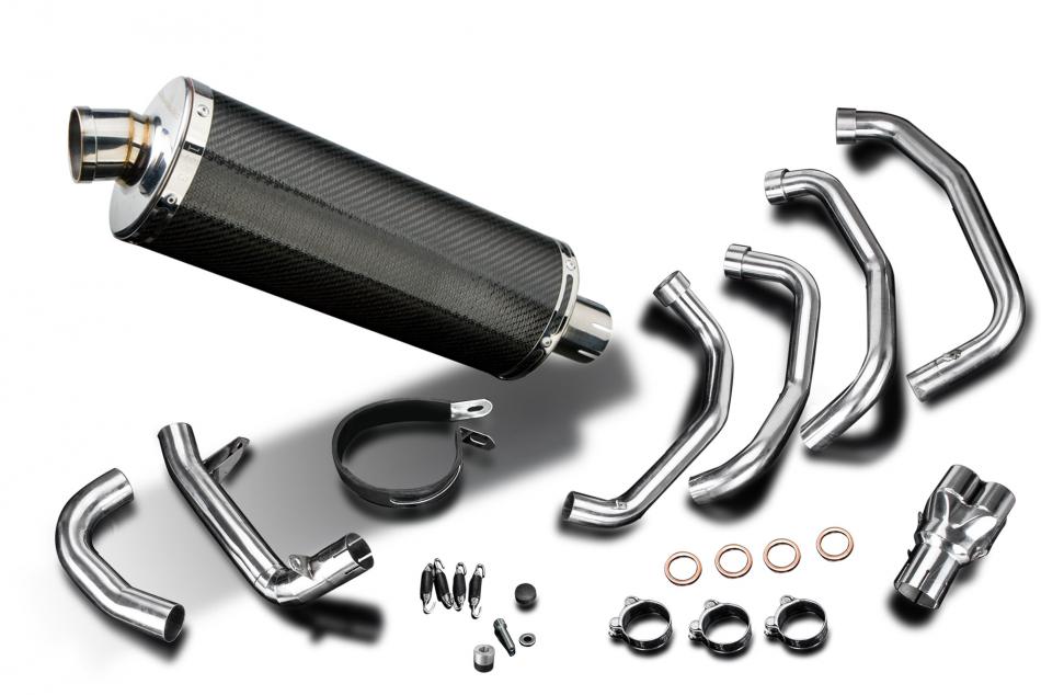 Kawasaki ZX-11 Ninja 1990-2001 Complete Exhaust 4-1 14″ Oval
